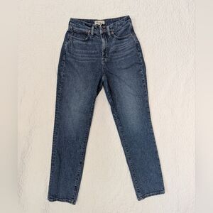 Madewell Curvy Perfect Vintage Women's Blue Jeans